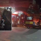 Motoboy Cai Dentro De Corrego No Centro De Sao Roque E Mobiliza Bombeiros