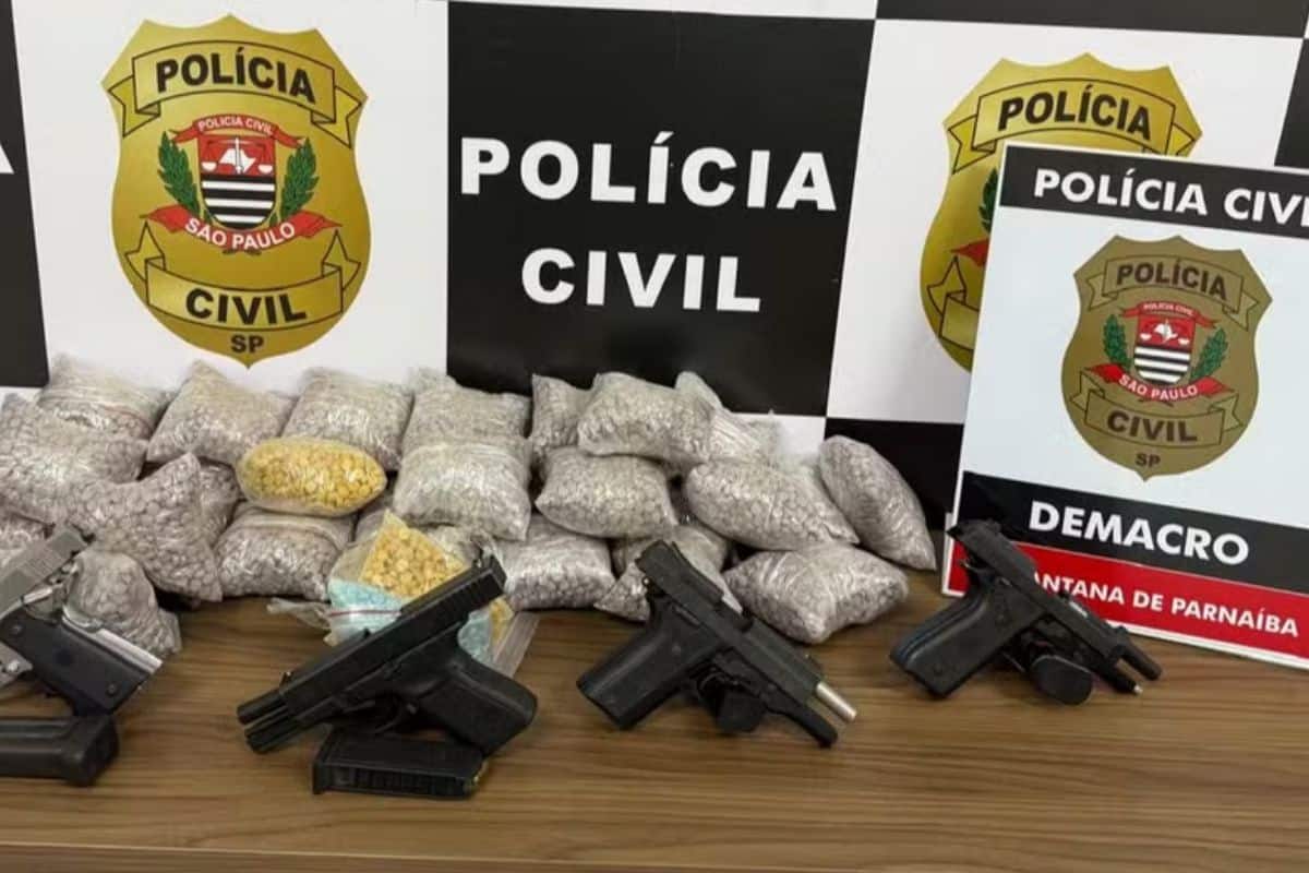 Policia Fecha Laboratorio De Droga Em Aracariguama