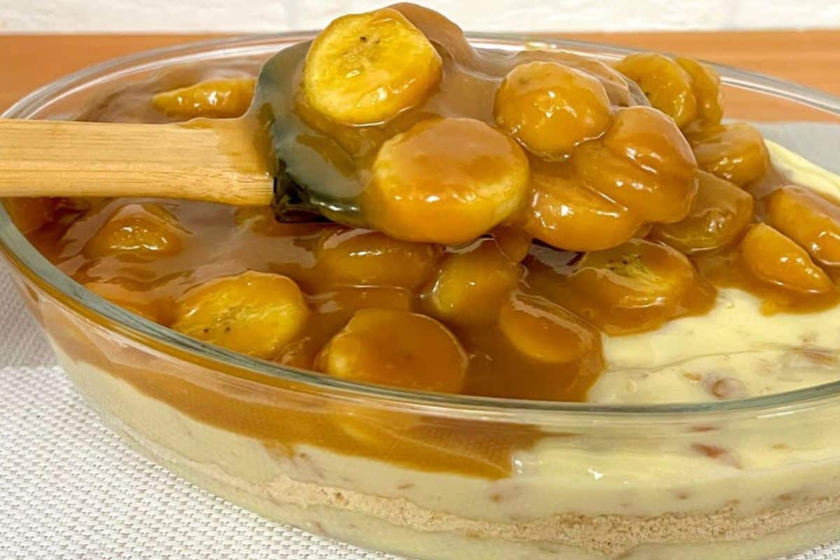 Sobremesa De Banana Simples