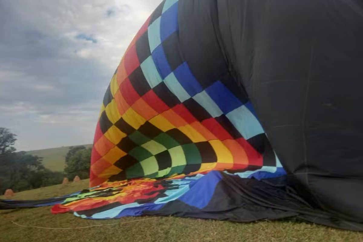 Balao Tripulado Faz Pouso De Emergencia Forcado No Bairro Eden Em Sorocaba