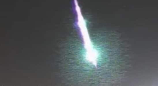 Camera Filma Momento Em Que Meteoro Cai Em Sorocaba
