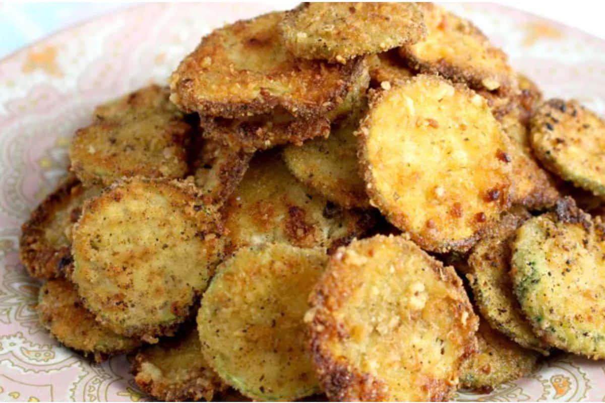 Receita De Abobrinha Empanada Que Fica Sequinha E Crocante Para Servir Como Petisco