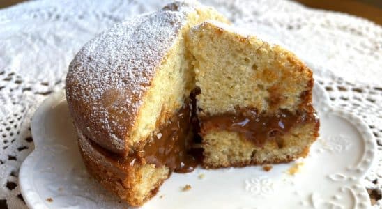 Bolo De Doce De Leite Zero Acucar