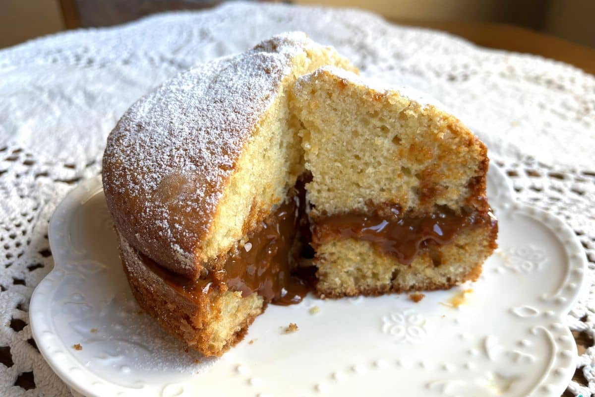 Bolo De Doce De Leite Zero Acucar