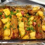 Costelinha Assada Com Batatas