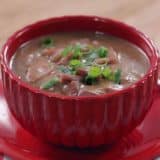 Essa Sopa De Feijao Vermelho Bacon E Cortes De Porco E Um Sucesso Em Casa