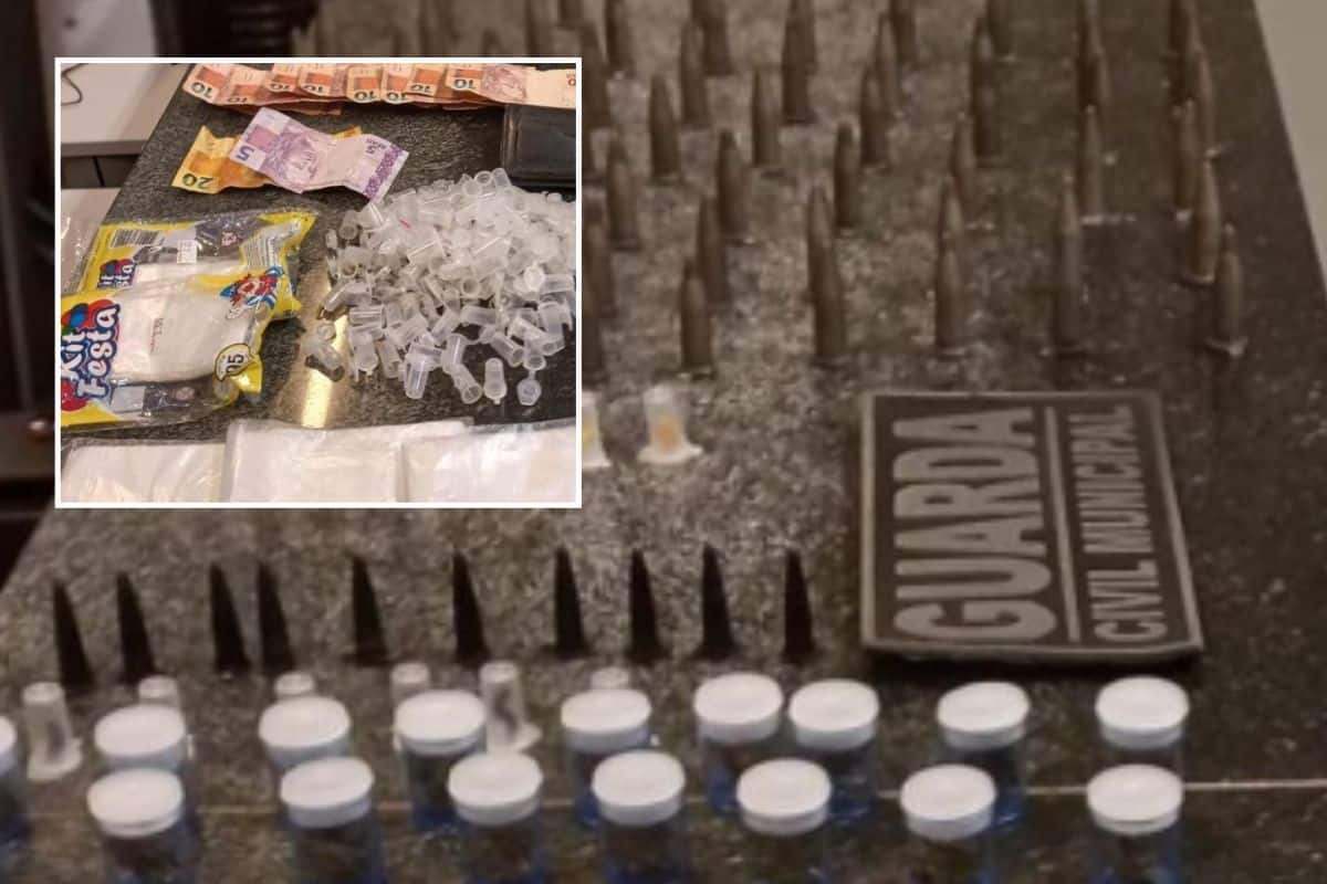 Gcm Prende Traficante ''Bingola'' É Preso Com Drogas Próximo À Escola Em Mairinque