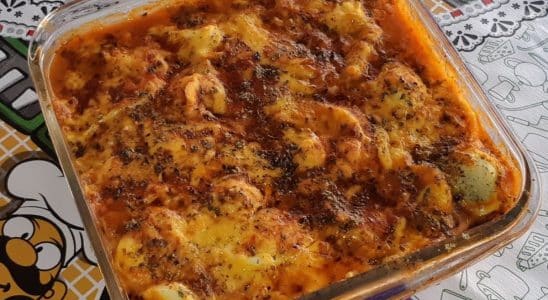Lasanha De Ovo Com Molho Branco Lowcarb