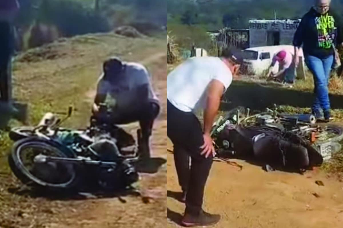 Motociclista É Arremessado Ao Bater Em Carro No Km 73 Na Bunjiro Nakao Em Ibiúna