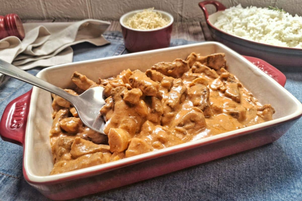 Strogonoff De Carne Lowcarb
