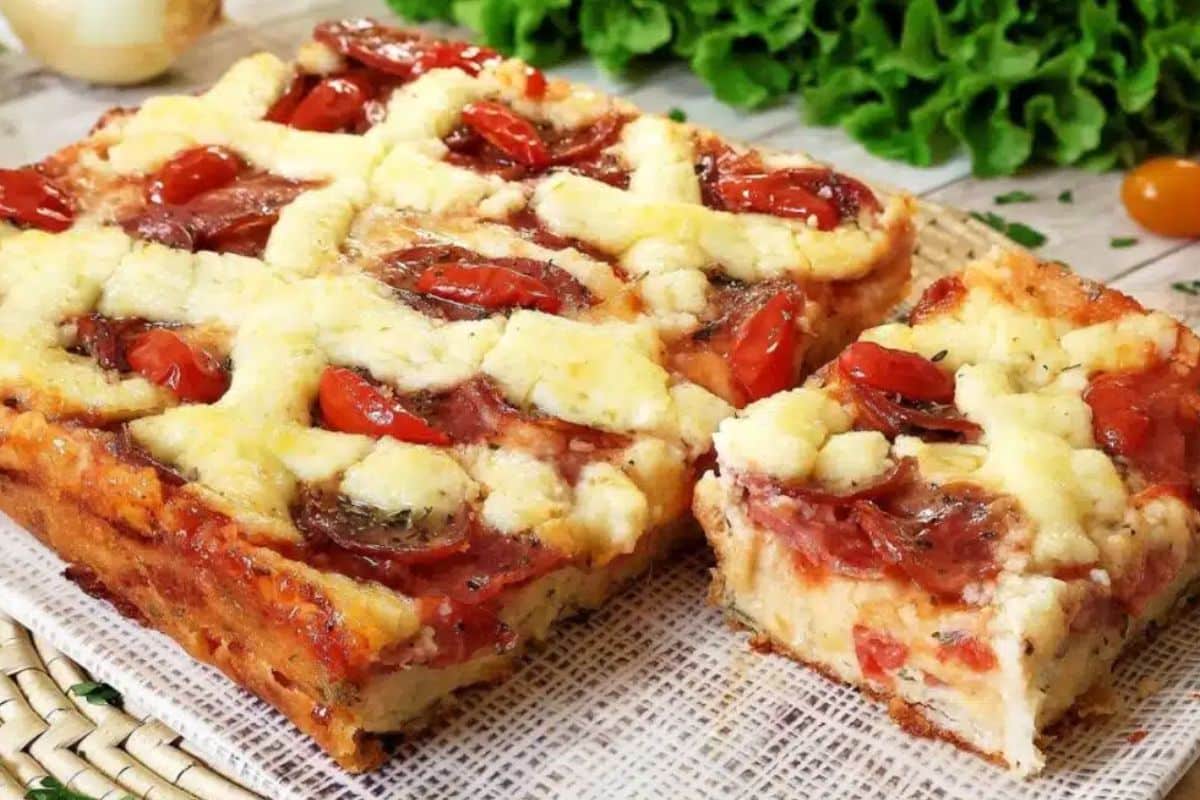 Torta De Calabresa Com Requeijao