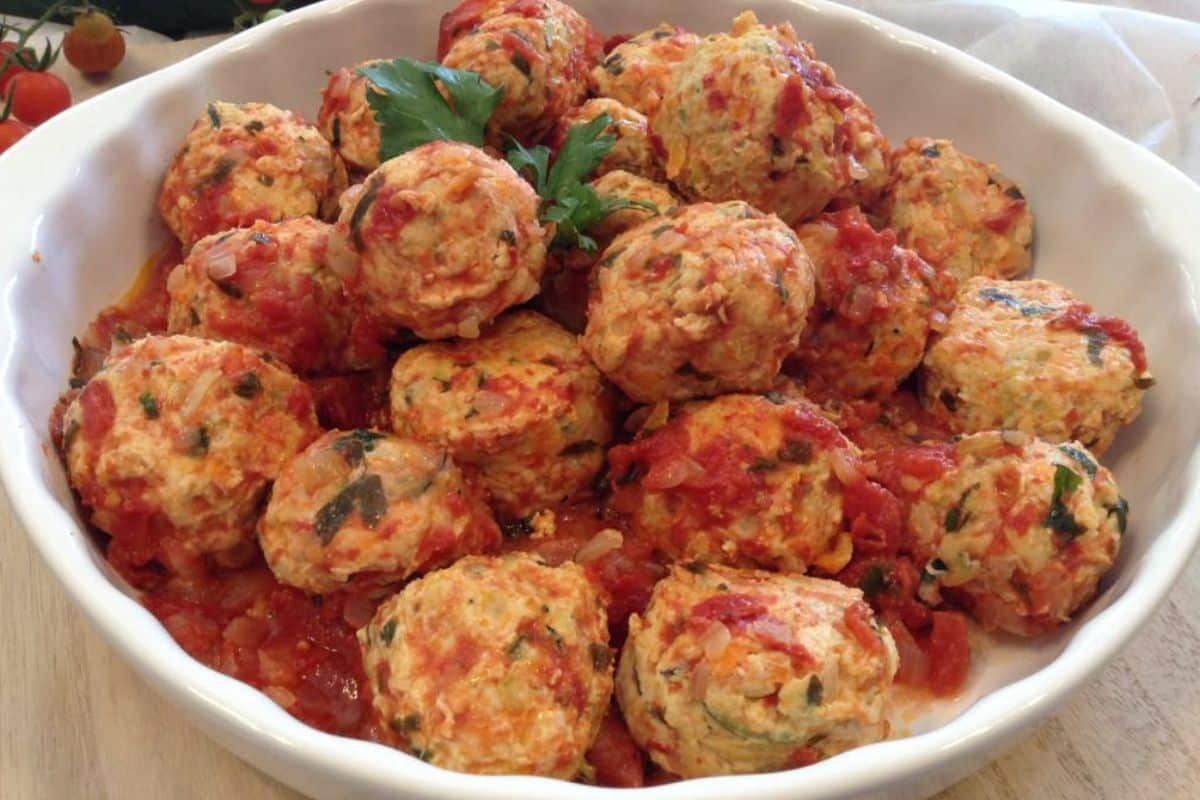 Almondegas De Frango Lowcarb