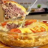 Carne Moida No Forno