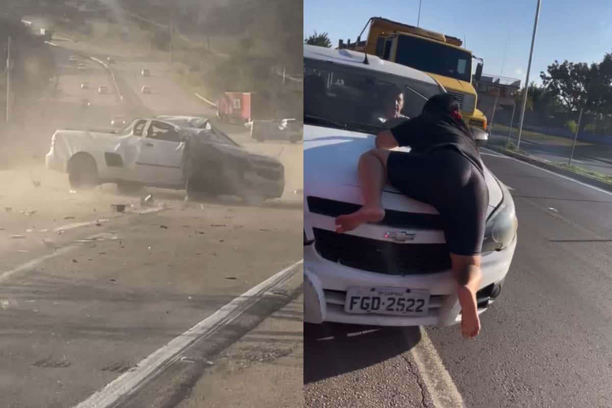 Motorista Arrasta Mulher Sobre Capô De Carro Após Discussão Em Itu