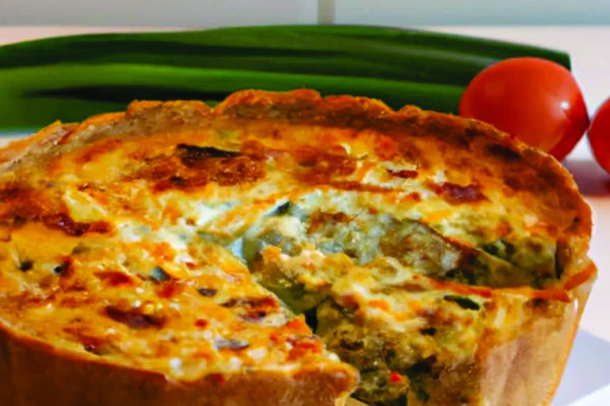 Quiche De Frango Lowcarb