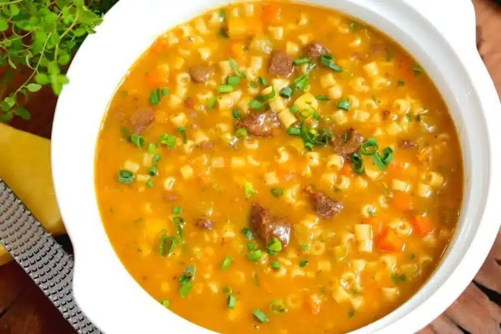 Sopa Cremosa Com Legumes 30 04