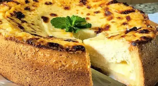 Torta Doce De Queijo