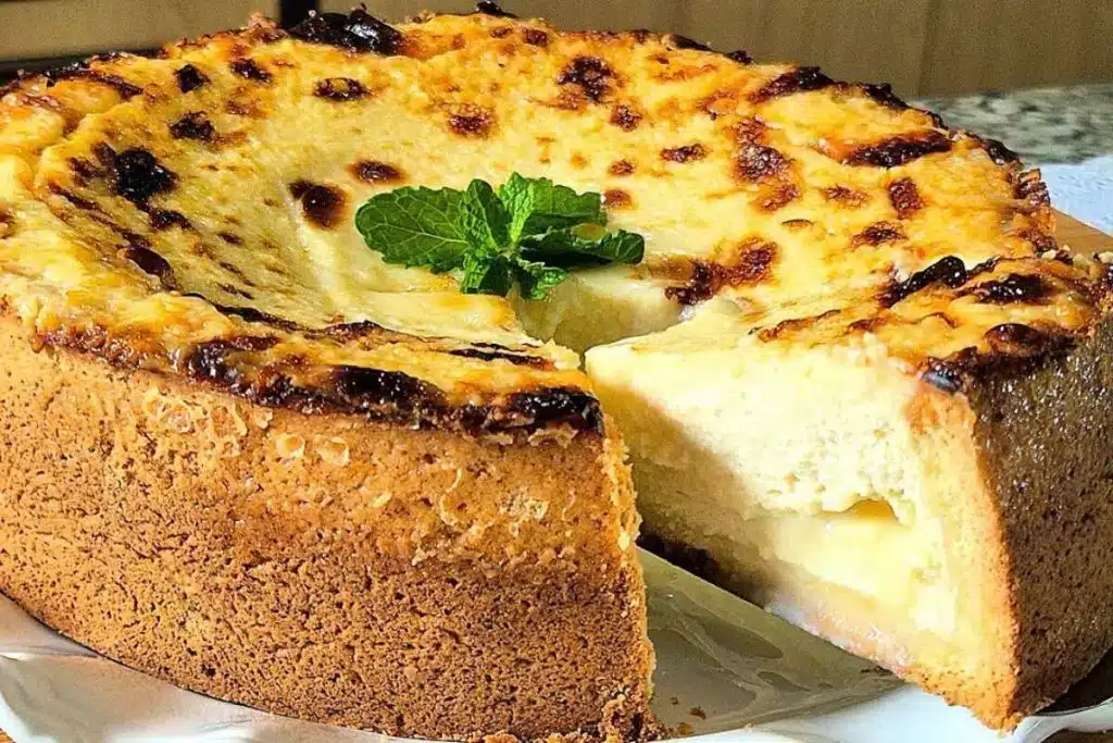 Torta Doce De Queijo