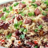 Arroz De Forno Com Carne Seca