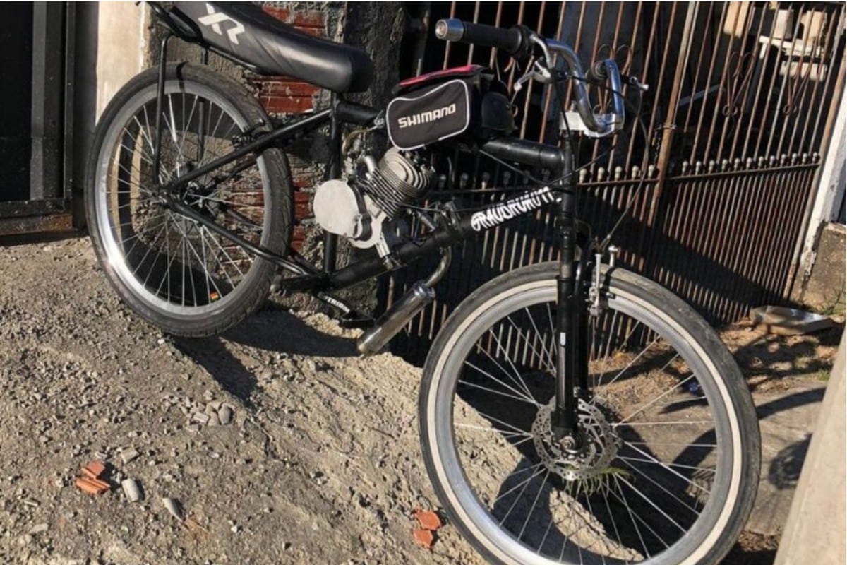 Bicicleta Motorizada E Furtada Em Av. De Mairinque Onde Mulheres Foram Assaltadas