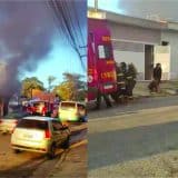 Bombeiros Se Mobilizam Para Combater Incendio Em Casa Na Cidade De Salto