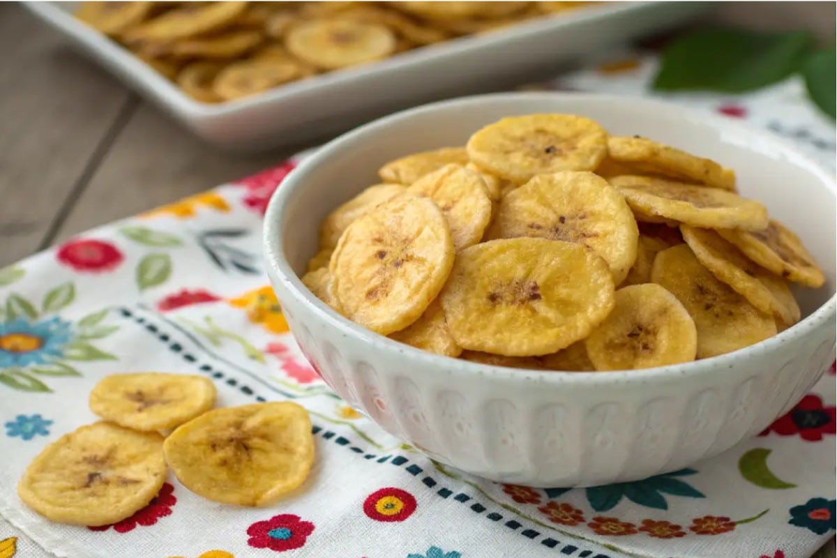 Chips De Banana Da Terra