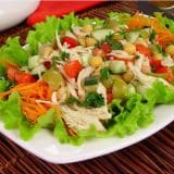 Como Fazer Salada Completa Com Frango