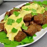 Coxão Mole Com Creme De Pera