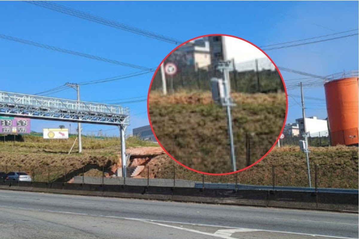 Der Instala Radar Antes De Pedagio Free Flow Na Raposo Tavares No Quilometro 37