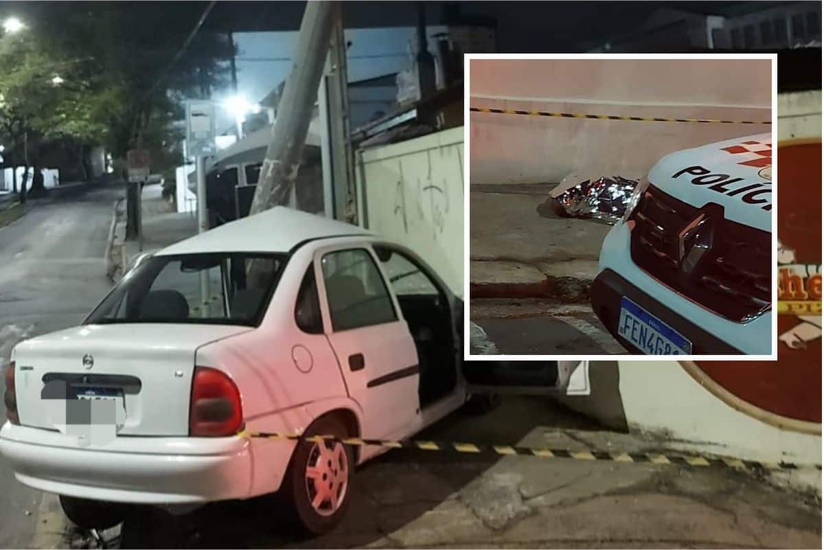 Homem More Ao Bater Carro Em Muro Da Av. Barão De Tatuí Em Sorocaba