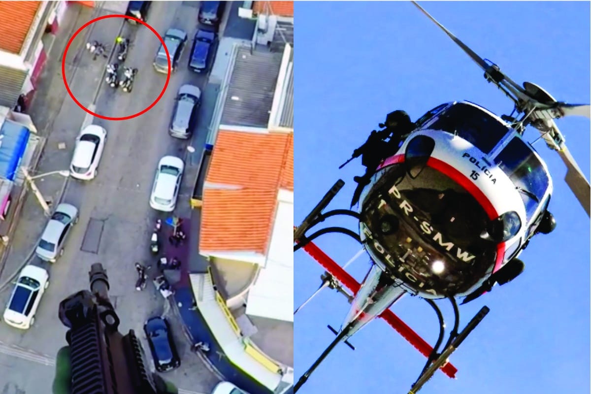 Homem Tenta Fugir De Hornet De Helicoptero Da Policia E Acaba Preso Em Sorocaba