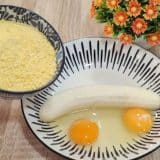 Lanche De Flocão Com Banana E Ovo Super Leve E Nutritivo