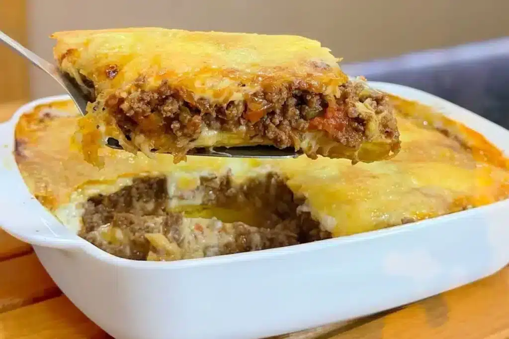 Lasanha De Banana Que Faço Toda Semana Em Casa E Que Fica Pronta Em 10 Min 7 Lasanha De Banana