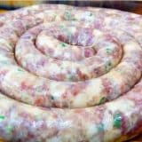 Linguica Caseira De Frango Com Ameixa