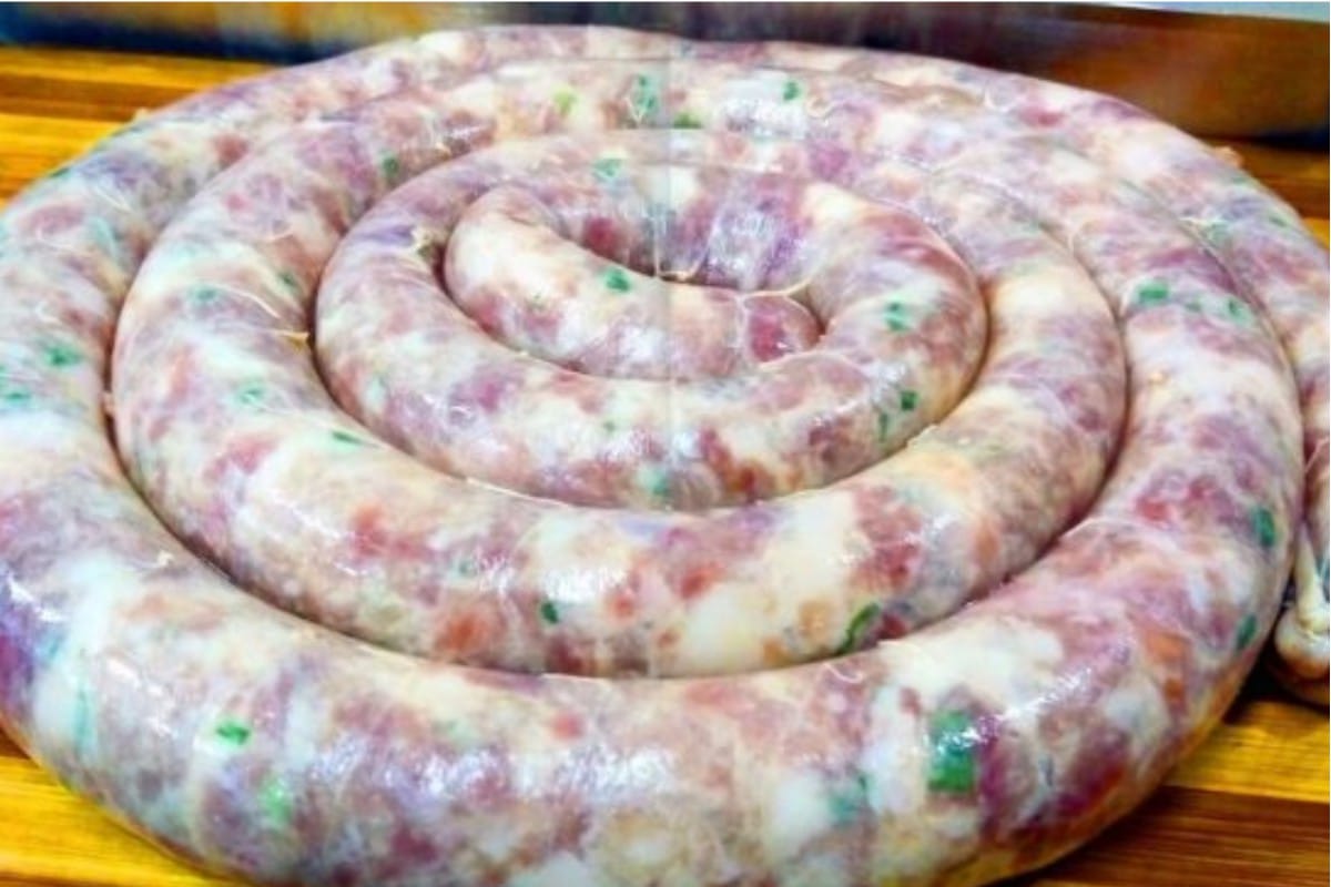 Linguica Caseira De Frango Com