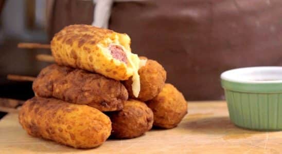 Linguica Empanada E Recheada