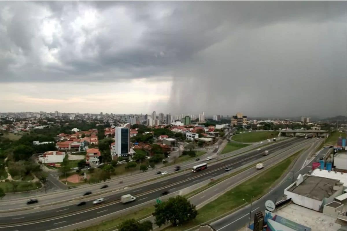 Sistema Meteorológico Prevê Tempestade Forte Com Granizo Em São Roque E Região