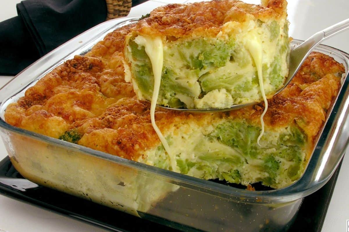 Torta De Brócolis Cremosa Que Faço Toda Semana
