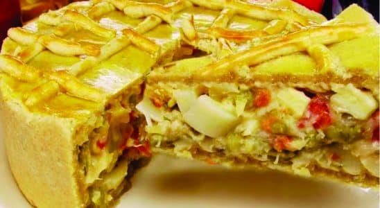 Torta De Palmito Com Mandioca