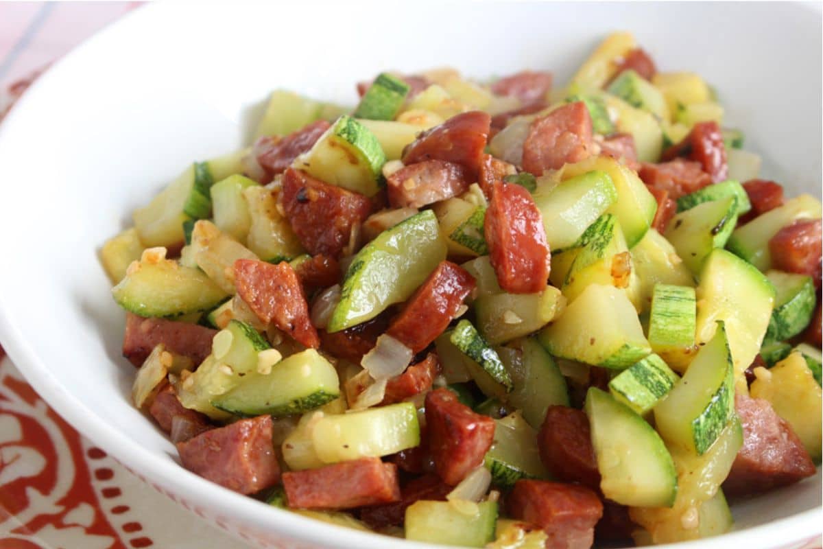 Abobrinha Com Linguica