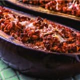 Berinjela Recheada Rustica