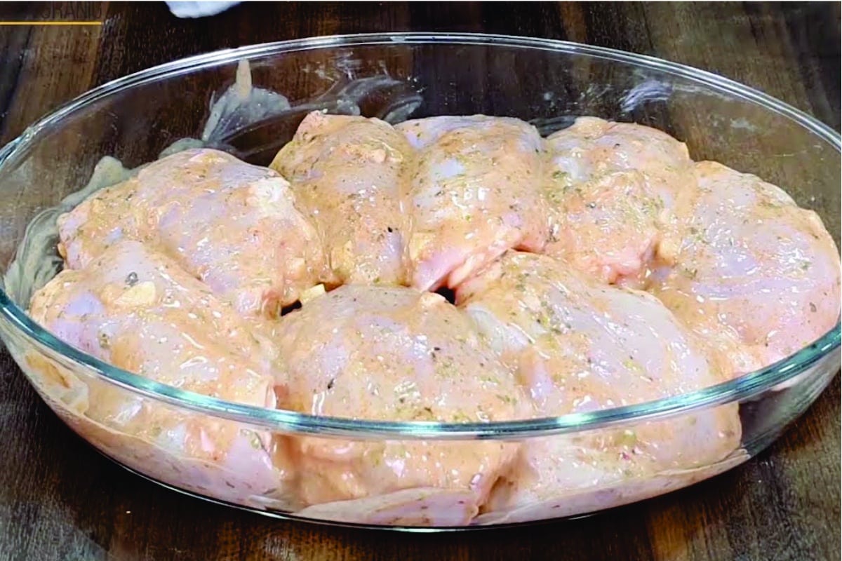 Frango Assado Na Maionese