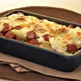 Linguiça Gratinada