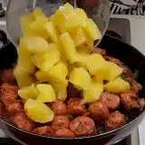 Mandioca Atolada Com Linguica