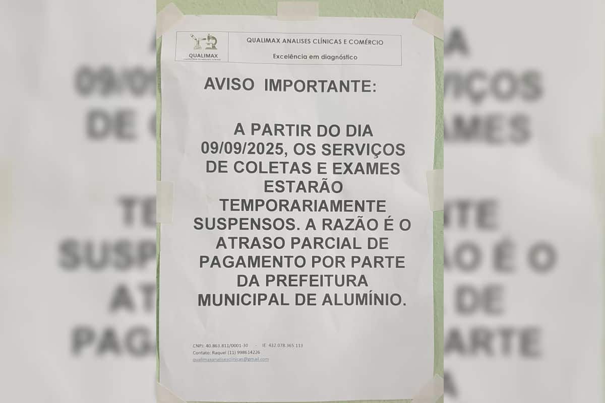 Divida De R$ 150 Mil Da Prefeitura Paralisa Exames No Pronto Socorro De Alumínio