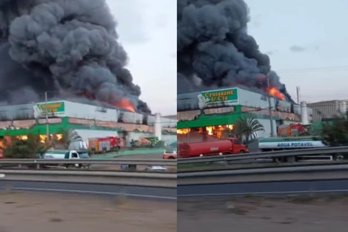Fábrica Da Croissant Em Indaiatuba Pega Fogo E Mobiliza Bombeiros