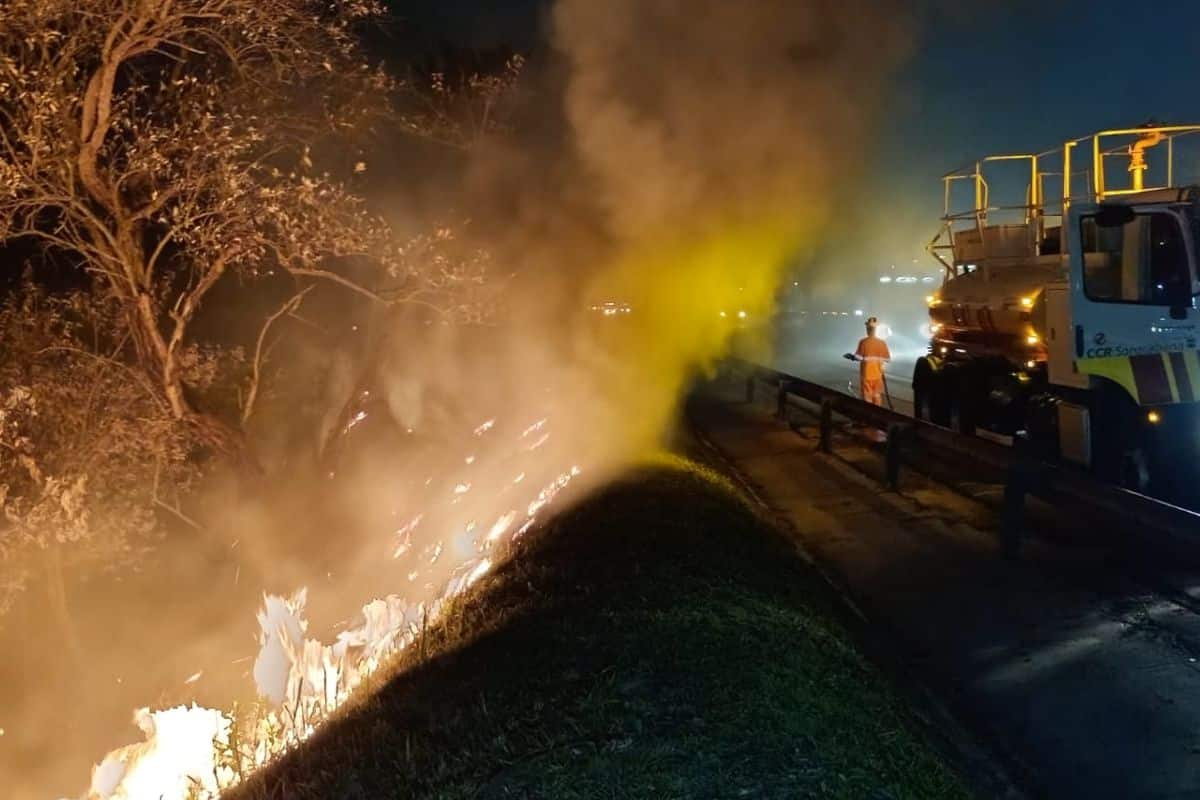 Incêndio Em Mata Próximo De Aeroporto De São Roque Devasta 500 Mil Metros Quadrados