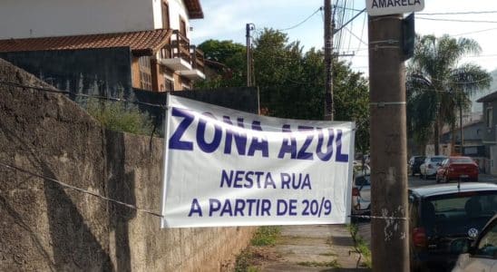 Prefeitura Fala Sobre Cartaz Falso Indicando Cobrança De Zona Azul Em Rua De São Roque