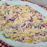 Salada Cremosa De Repolho: A Melhor Opção Para Acompanhar Seu Churrasco De Domingo 1 Salada Cremosa De Repolho