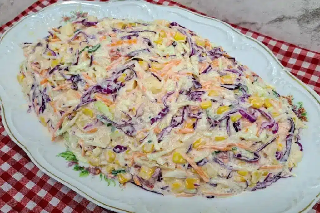 Salada Cremosa De Repolho